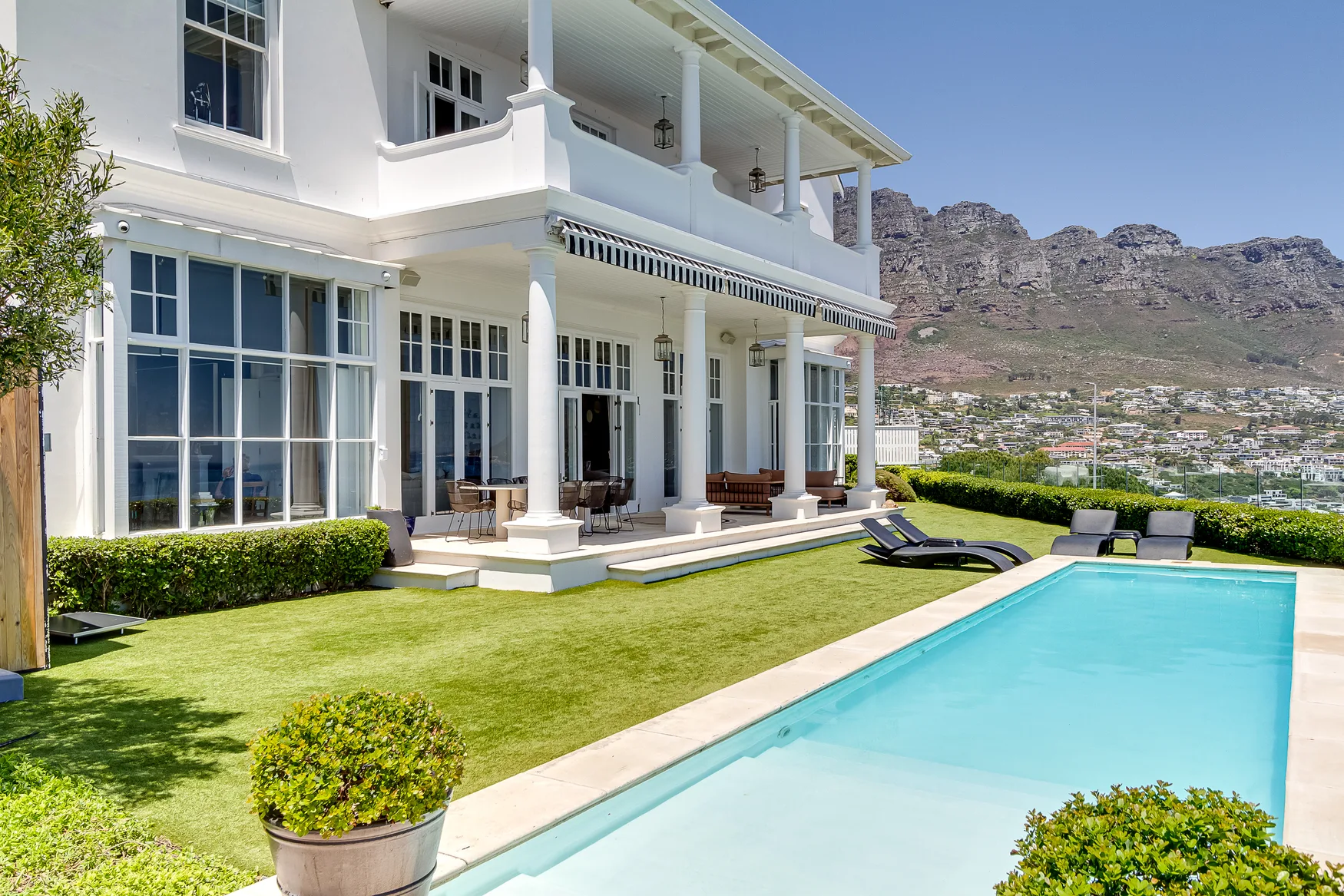 Ocean-front villa