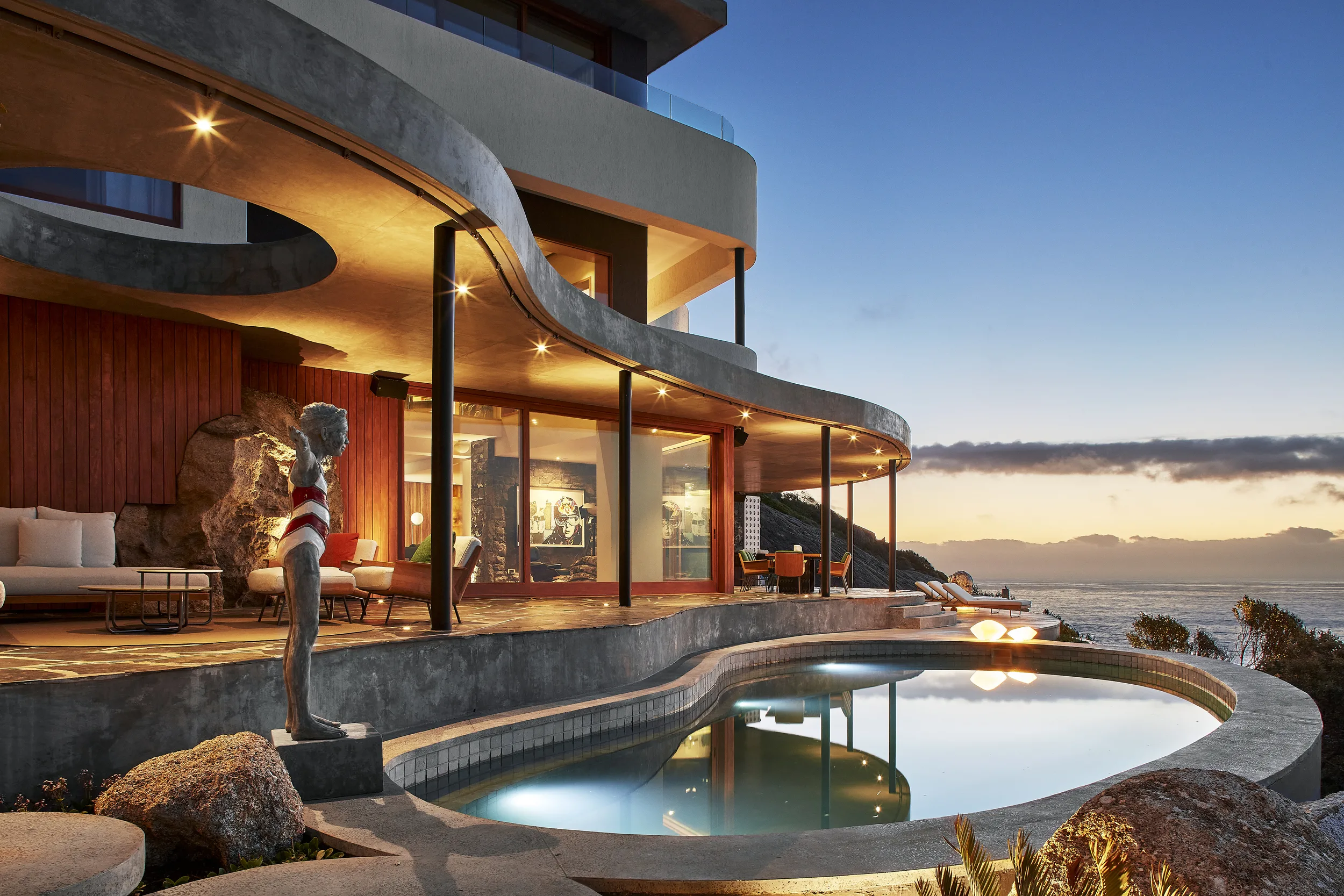 Evening terrace